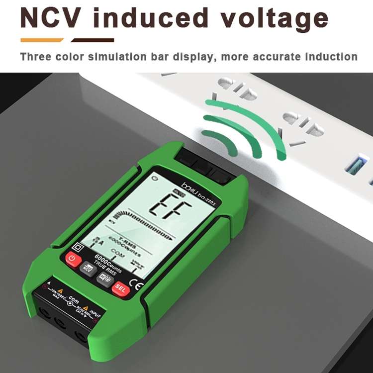 BAKU BA-2202 Digital Multimeter Electrician Maintenance Resistance Tester(Green)