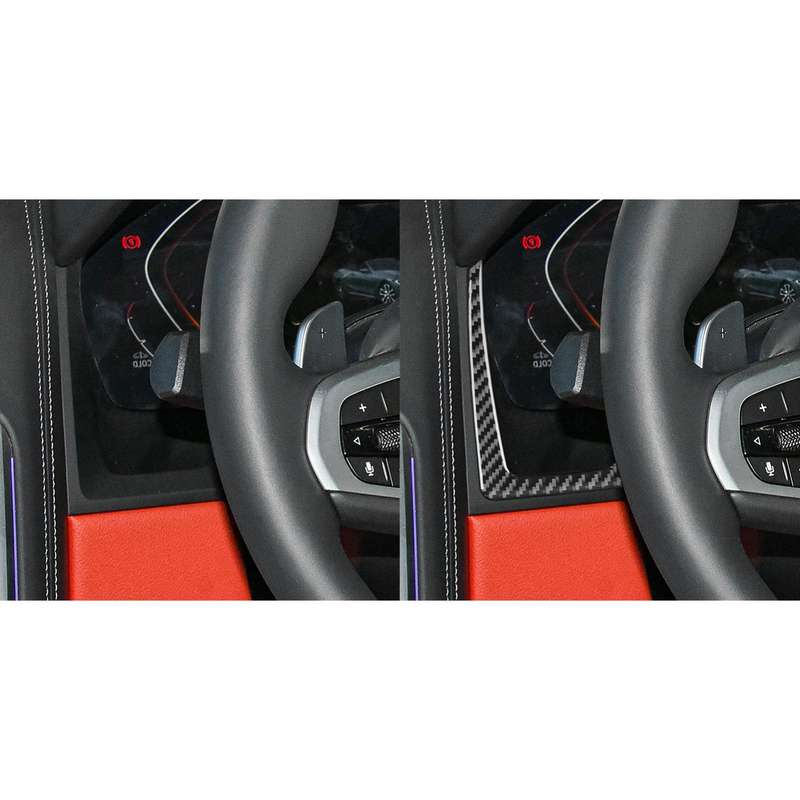 For 2019-2024 BMW 8 Series G14 2pcs /Set Right-hand Drive Instrument Both Sides Decorative Stickers(