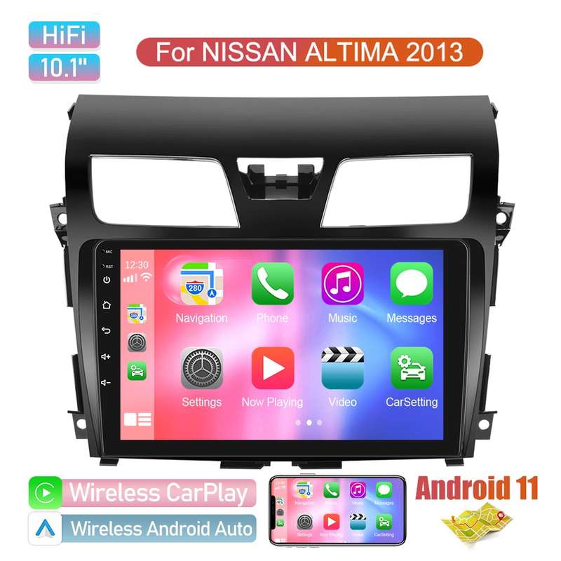 For Nissan Teana 13-16 10.1-Inch Reversing Video Large Screen Car MP5 Player, Style: WiFi Edition 2+