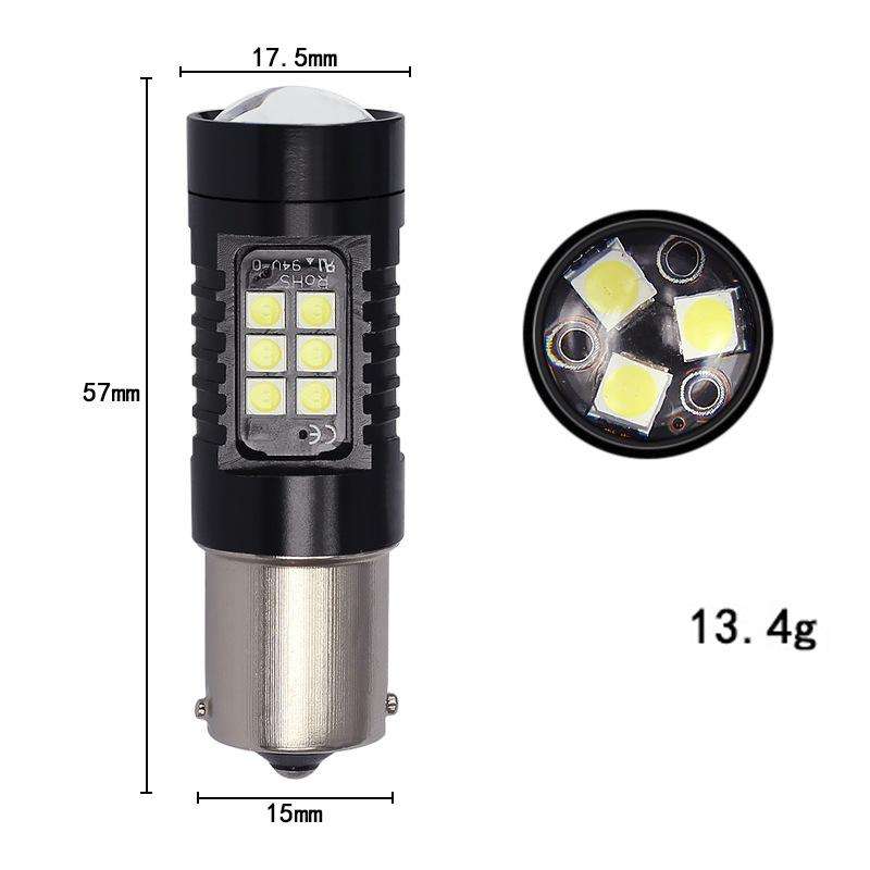 1pair Automotive High-power LED White Light Fog Lamp(1156)