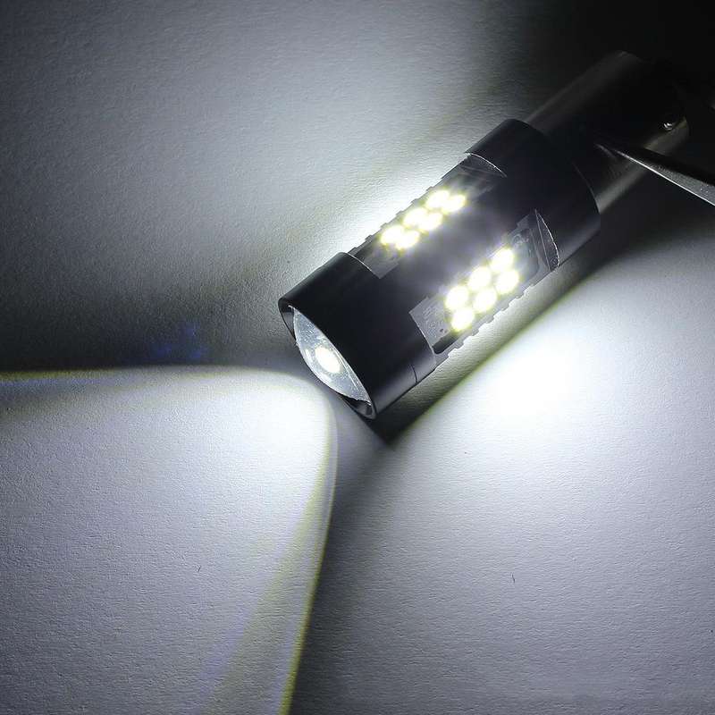 1pair Automotive High-power LED White Light Fog Lamp(1156)