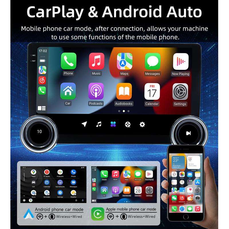 10.1 inch IPS Display + 2.5D Touch Screen Bluetooth FM Radio Car Navigation Machine, Memory: 1+32G