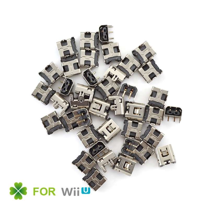 For Nintendo Wii U Tablet Handle Charging Port Socket Tail Insertion