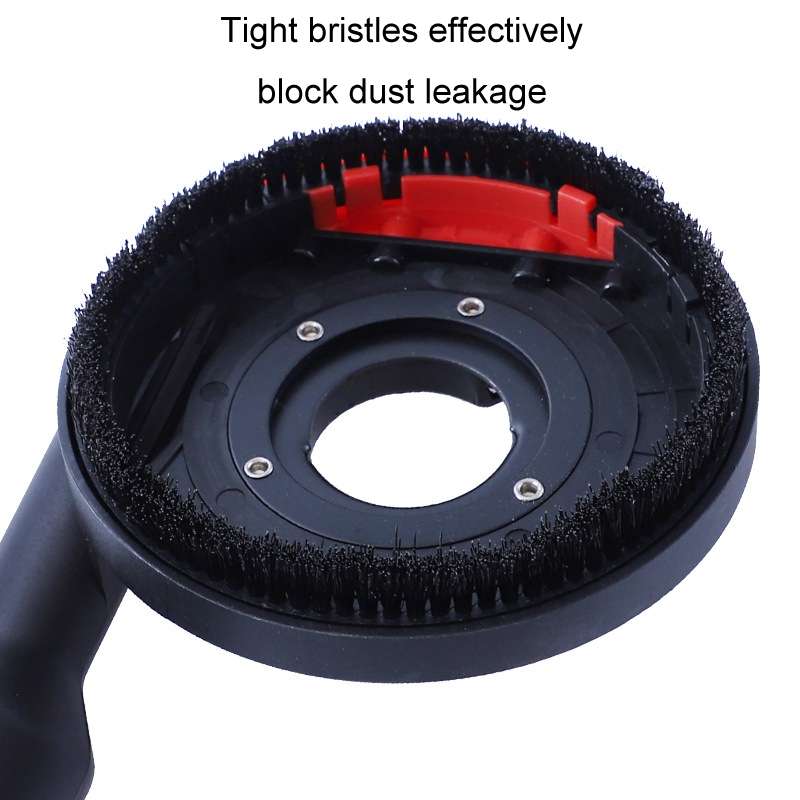 Diamond Grinding Wheel Stone Concrete Angle Grinder Dust Cover, Model: Type 100 Dust Cover+2m Dust P