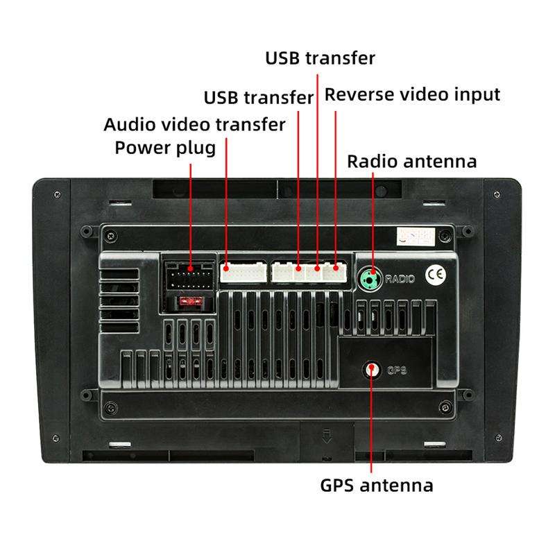 9 Inch Bluetooth FM Radio Car MP5 Android Navigation Machine, Memory: 2+32G