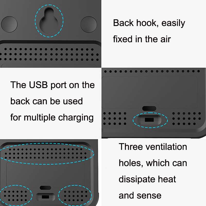 PTH-9C Gas Detector Infrared Carbon Dioxide Detector Temperature And Humidity Meter