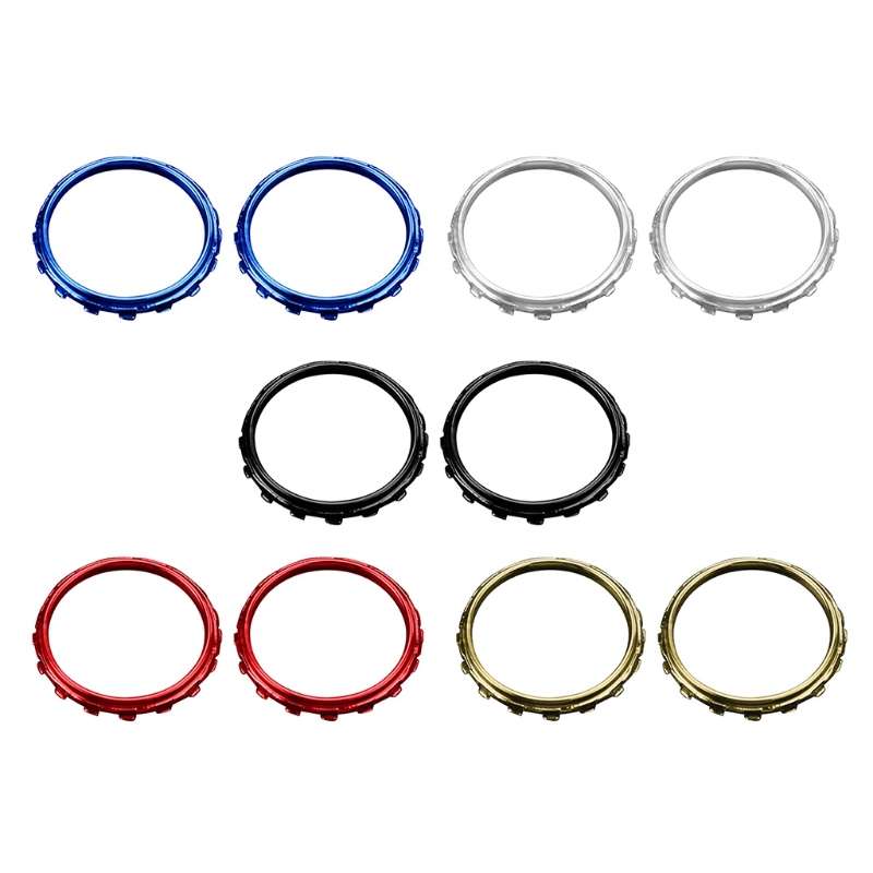 For Xbox One Elite 1pair 3D Replacement Ring Handle Accessories, Color: Red Plating