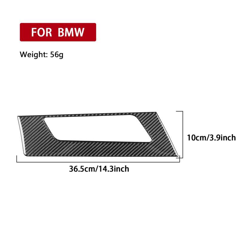 For 2019-2024 BMW 8 Series G14 Left-hand Drive Dashboard Speaker Frame Sticker(Red)