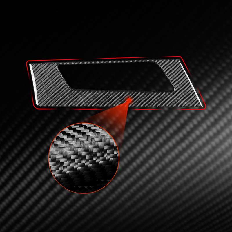 For 2019-2024 BMW 8 Series G14 Left-hand Drive Dashboard Speaker Frame Sticker(Red)