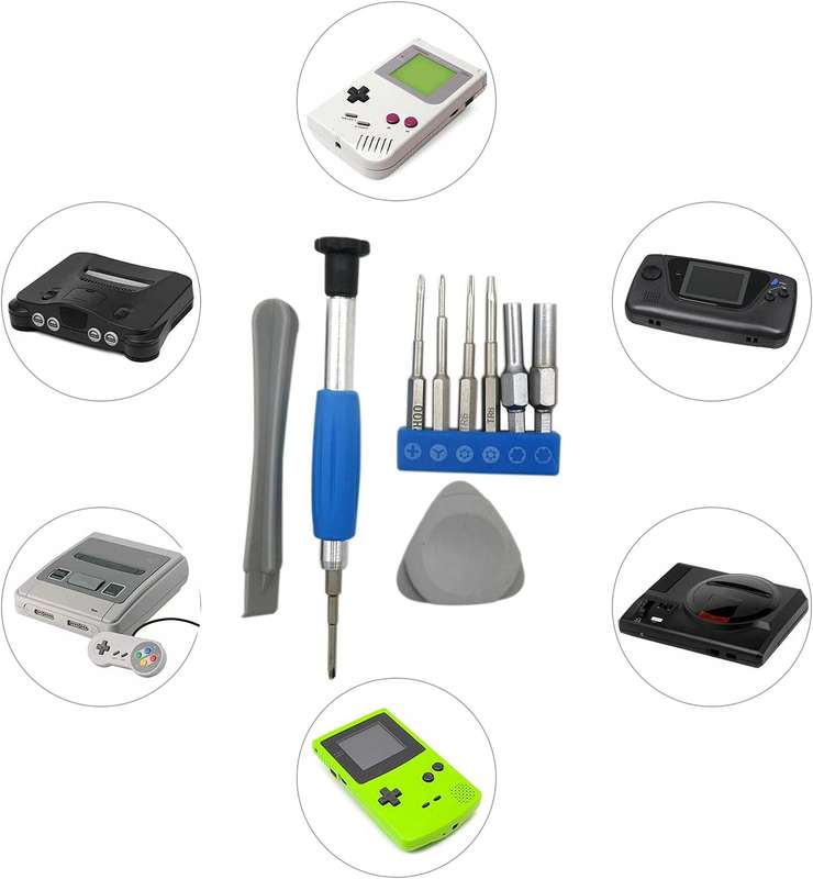 For Nintendo Switch PSP/GBA/DS/3DS 10 In 1 Repair Tool Kit Screwdriver Set