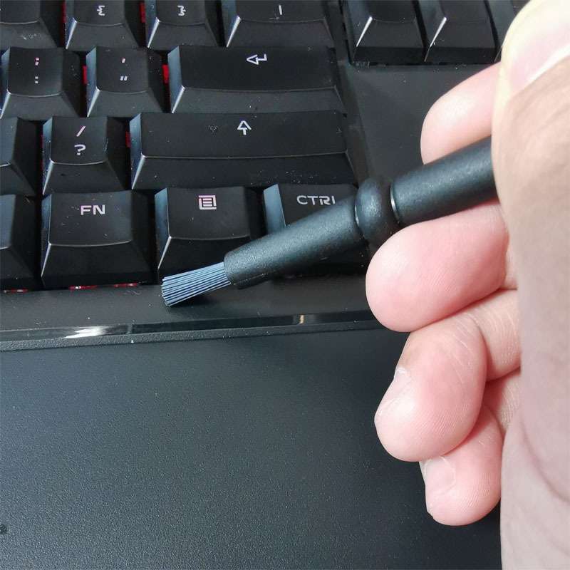 4pcs/set (3 Hard Hair+1 Soft Hair) Computer Keyboard Screen Camera Lens Digital Equipment Cleaning B