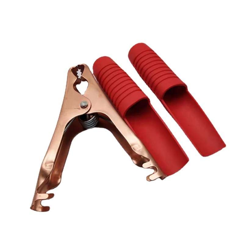 10pcs 100A 90mm All-inclusive Copper-plated High-current Car Battery Clip(ZX0023)