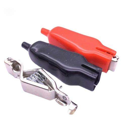 2pcs 20A 75mm High Current All-Inclusive Spring Alligator Clip(Random Color Delivery)