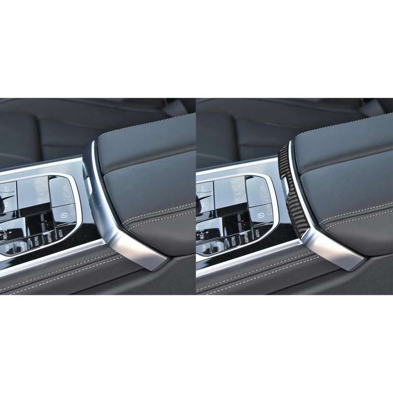 For 2019-2024 BMW 8 Series G14 Universal Armrest Box Switch Decorative Sticker(Red)