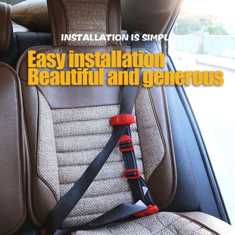 Car Child Seat Safety Belt Adjustment Anti-collision Limit Fixer(Red)