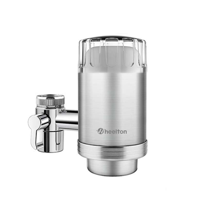 WHEELTON WHT-F202 Kitchen Faucet Filter Water Purifier Ceramic Core Stainless Steel Filter