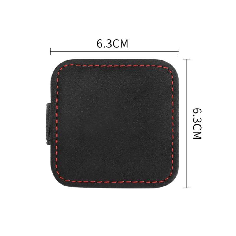 Car Seat Belt Limiter Elastic Adjuster Magnetic Fixation(Black)