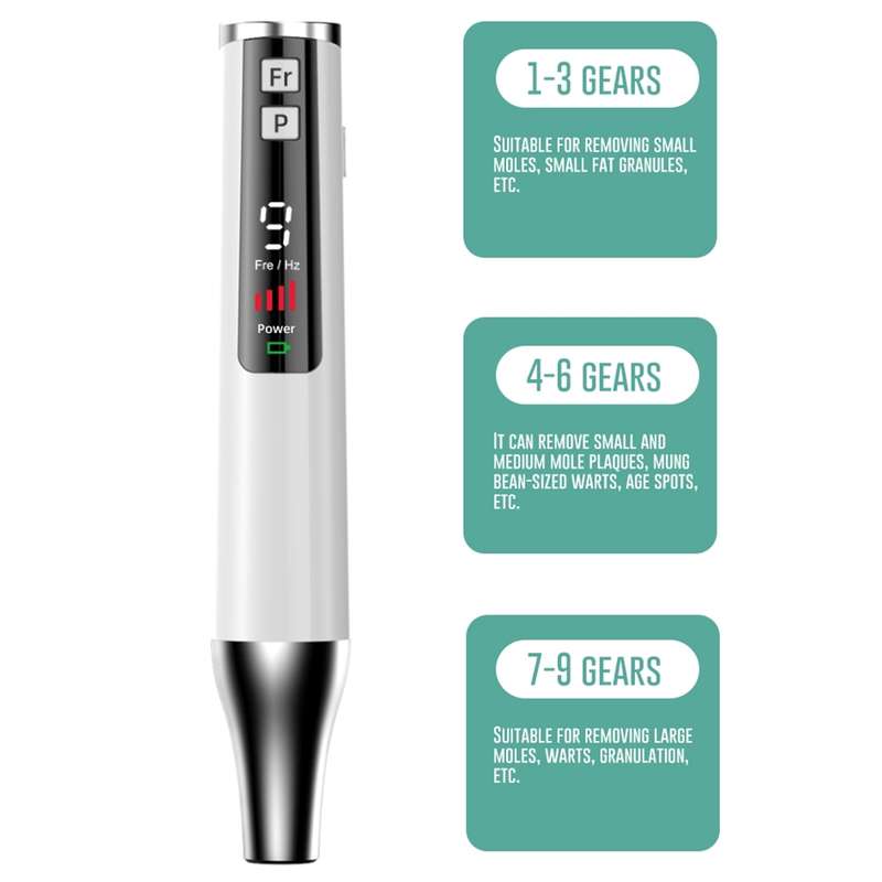 AA-A401 Small Freckle and Mole Removal Pen Tattoo and Eyebrow Removal Beauty Instrument, Color: Red