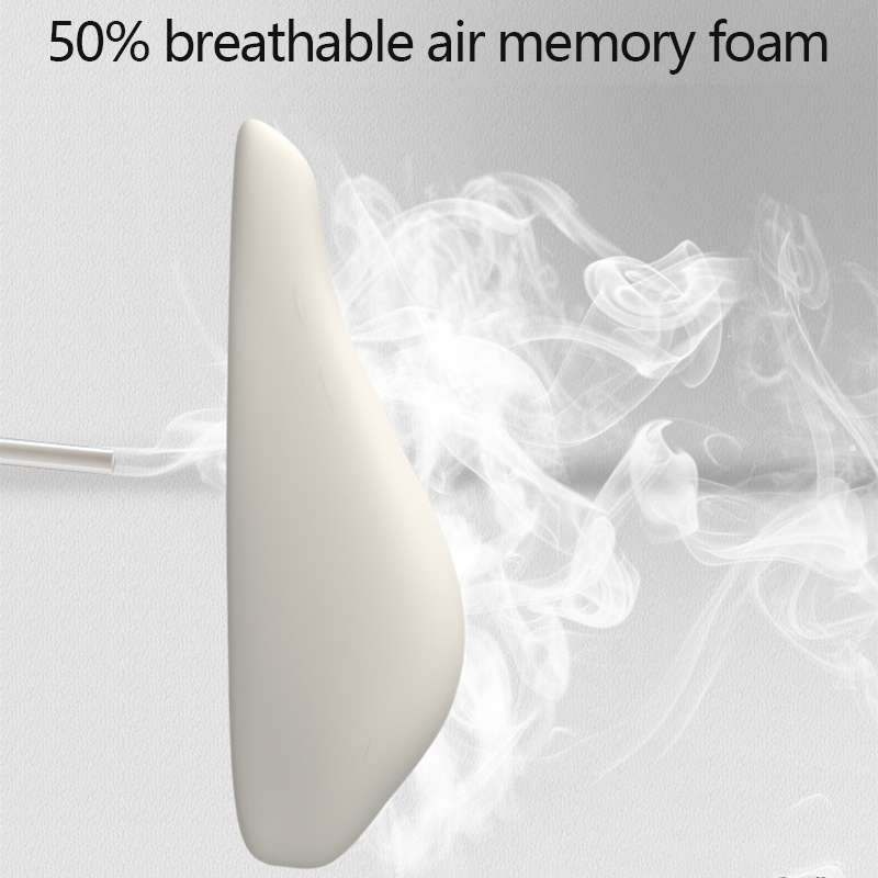 SR-21 Car Lumbar Cushion Headrest Seat Memory Foam Accessories, Style: Ordinary Lumbar Support (Brow