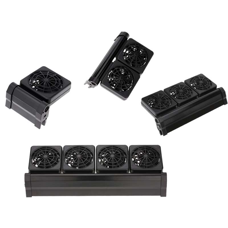 Fish Tank Cooling Fan Cooling Silent Aquarium Fan, Specification: 1 Head EU Plug