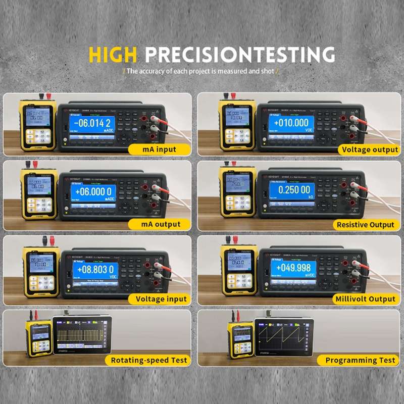FNIRSI SG-004A 4-20mA Multi-Function Signal Generator Current Pressure Thermal Resistance Calibrator