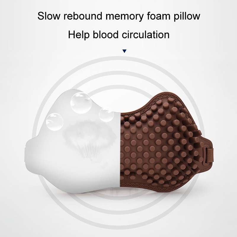 Silicone Car Summer Breathable Cool Pad, Color: Headrest Blue