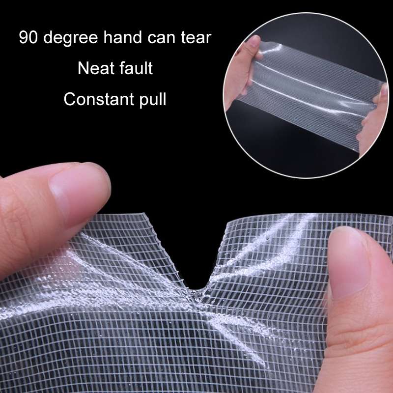 30mm x 2m 1.5mm Thick Strong Nano-grid Carpet Fixing Double Sided Non-marking Tape