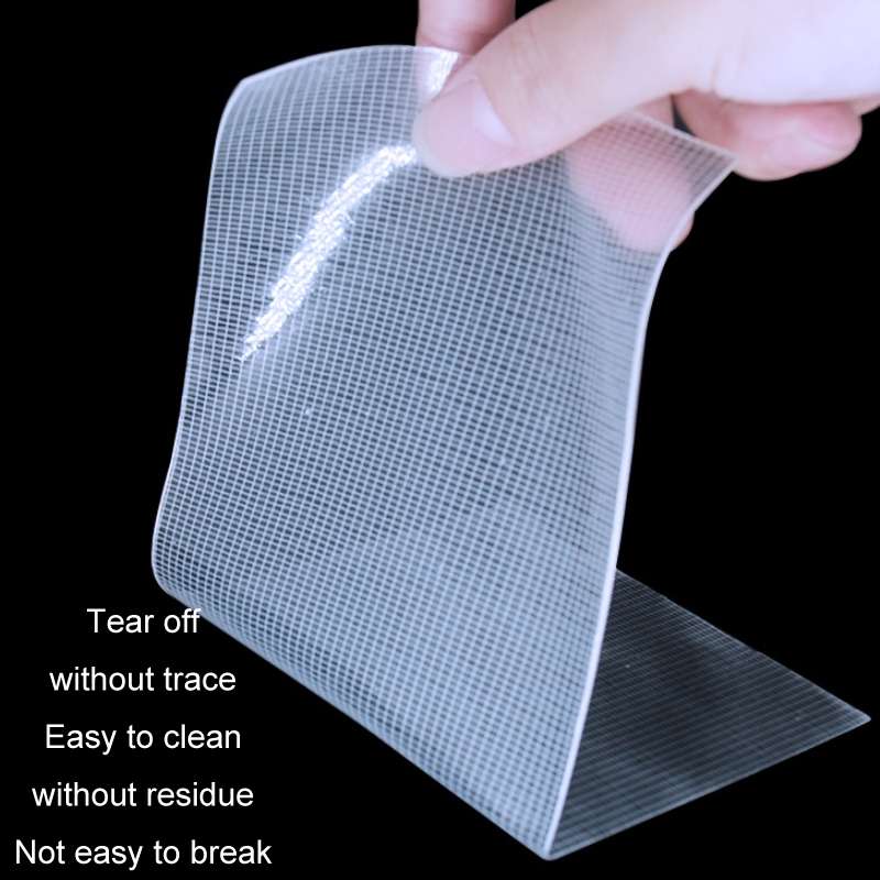 30mm x 2m 1.5mm Thick Strong Nano-grid Carpet Fixing Double Sided Non-marking Tape