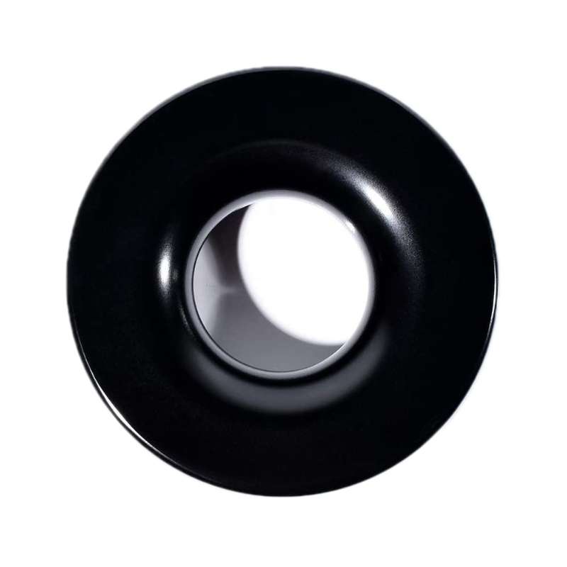Aluminum Snatch Recovery Ring For 3/8" & 1/2" Rope(Black)