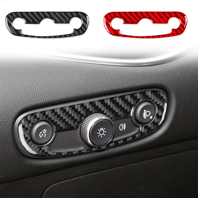 For Chevrolet Malibu 2016-2024 A Model Left-hand Drive Headlight Switch Sticker(Red)