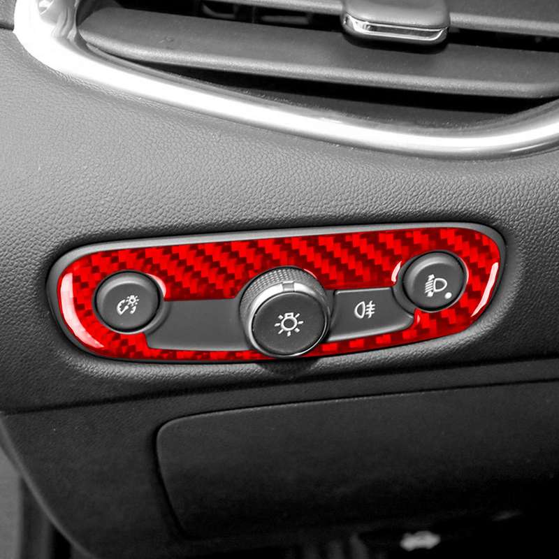 For Chevrolet Malibu 2016-2024 A Model Left-hand Drive Headlight Switch Sticker(Red)