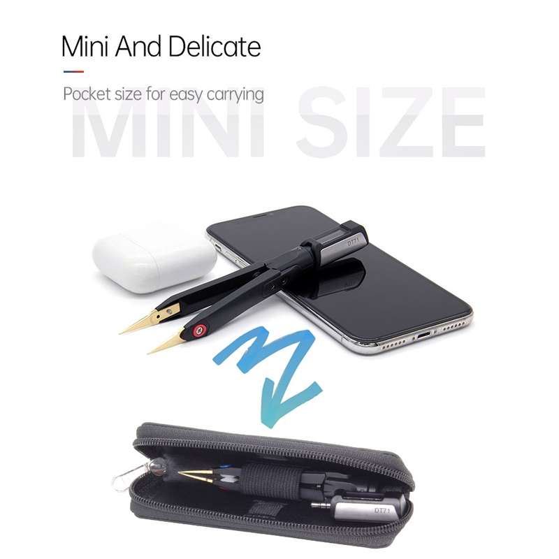 MINIWARE DT71 Measuring Digital Tweezers Signal Generator Multimeter