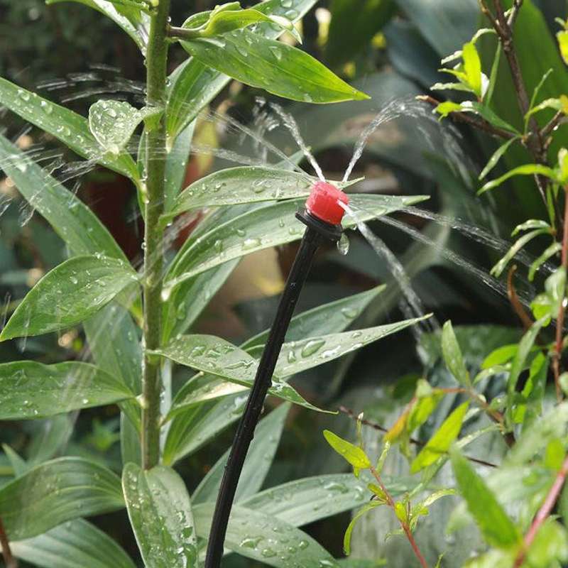 5m Kit Hose Drip Irrigation System Plant Watering Set 360 Degree Adjustable Drippers