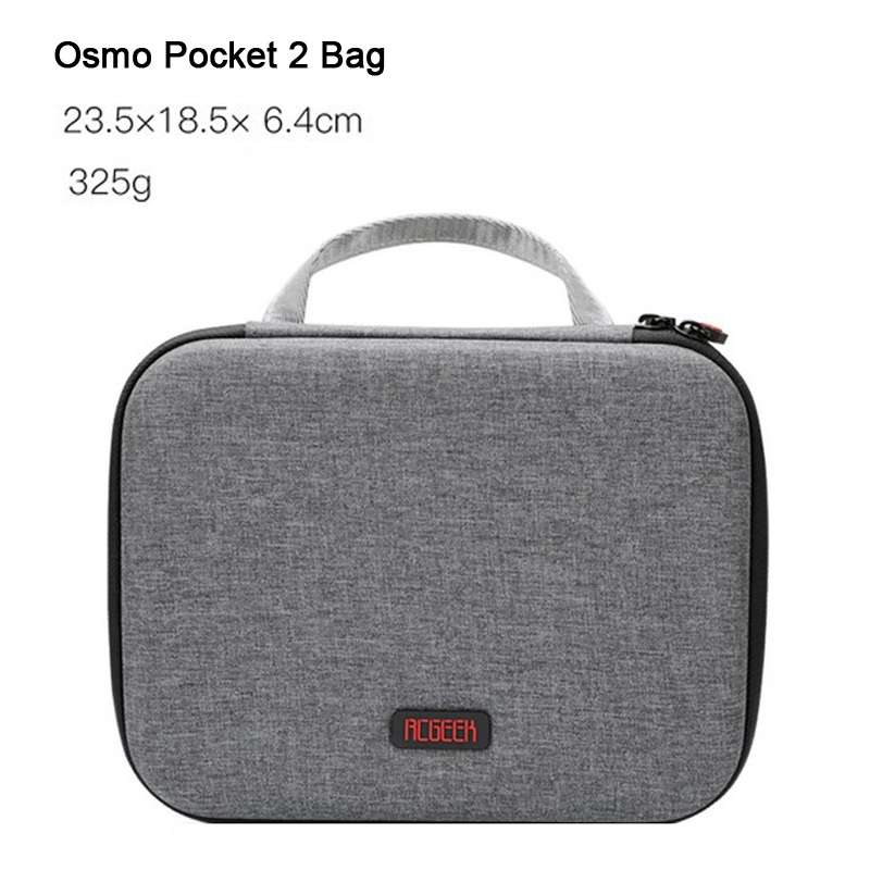 For DJI Osmo Pocket 2 RCSTQ Head Accessory Storage Bag