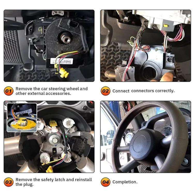 For 2015-2020 Ford Edge Hairspring Clock Spring Coil(DG9Z14A664A)