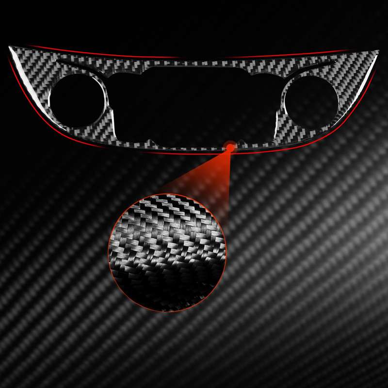 For Chevrolet Malibu 2016-2024 B Model Left-hand Drive Central Control Button Panel Sticker(Red)