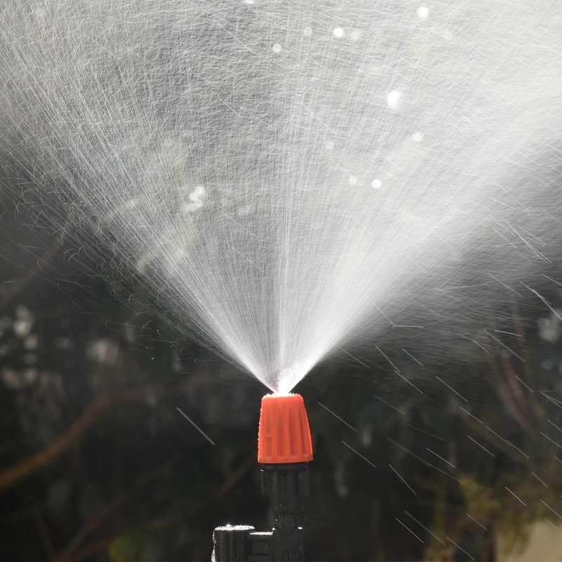 20pcs TF-118 Gardening Irrigation Drip Irrigation System Set Accessories Spray Head (Orange)