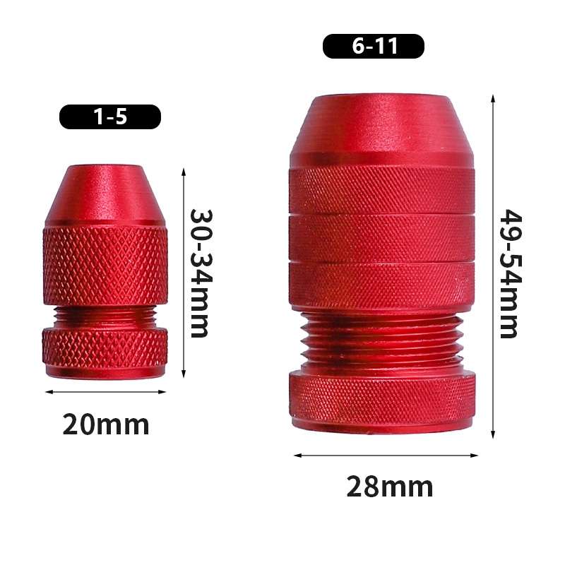 Adjustable Bit Stop Locator Drilling Aid Tool, Model: Type 2-5
