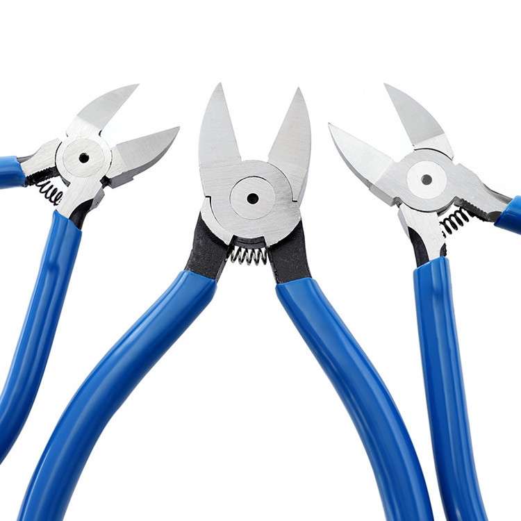 5 inch Water Nozzle Pliers Shearing Chrome Vanadium Steel Electrician Diagonal Wire Strippers