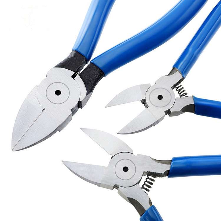 5 inch Water Nozzle Pliers Shearing Chrome Vanadium Steel Electrician Diagonal Wire Strippers