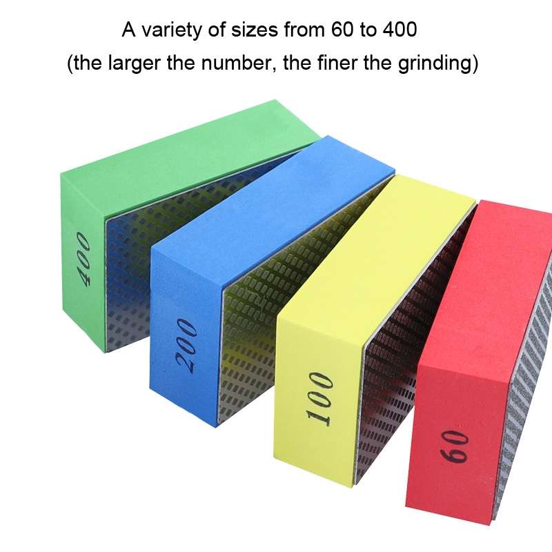 JGS-956031 Tile Glass Deburring Rubbing Board Hand Rubbing Sheet, Particle Size: 400