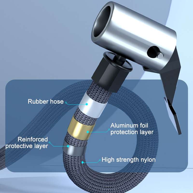SUITU ST-9624A 150psi Air Pump Intelligent Digital Display Car Bicycle Ball Electric Pump Cylinde