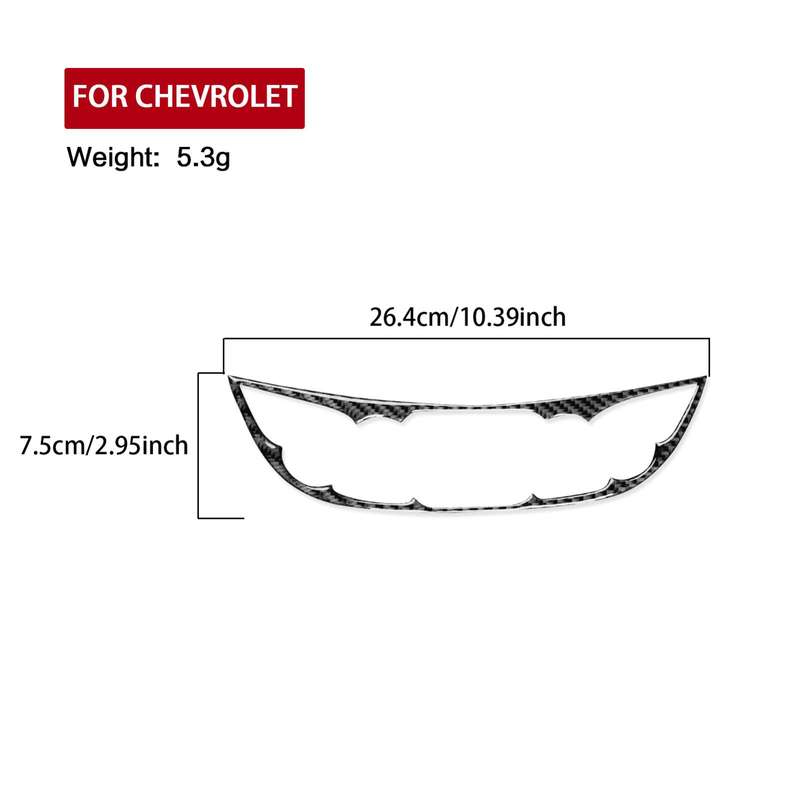 For Chevrolet Malibu 2016-2024 A Model Left-hand Drive Central Control Button Panel Sticker(Black)