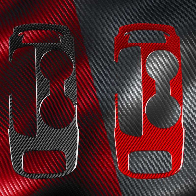 For Chevrolet Malibu 2016-2024 C Model Left-hand Drive Gear Panel Sticker(Black)