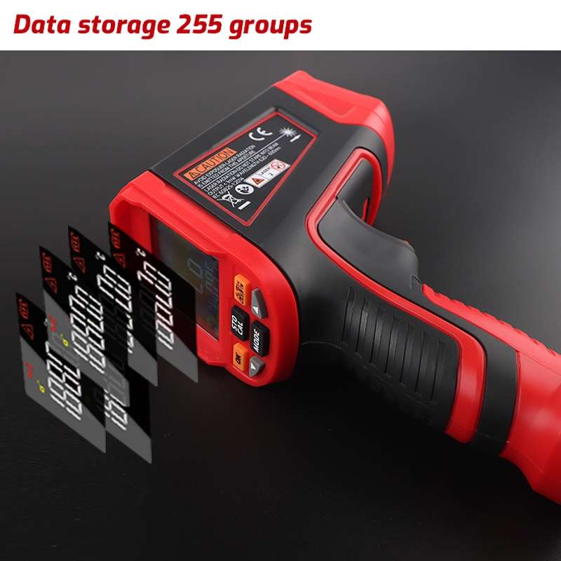 TASI TA603C -32-1680 degrees Celsius Color Screen Infrared Thermometer Industrial Electronic Thermom