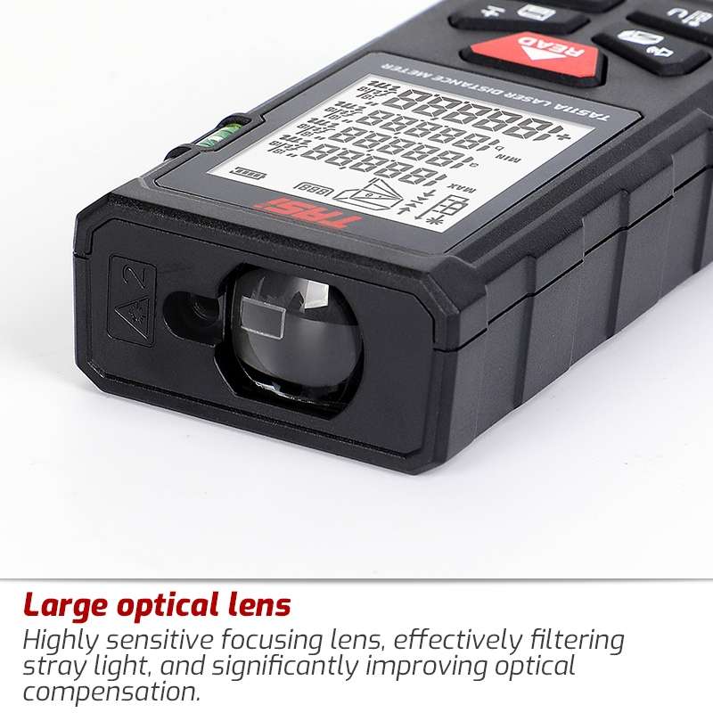 TASI TA511C 100m Laser Handheld Distance Measuring Room Infrared Measuring Instrument