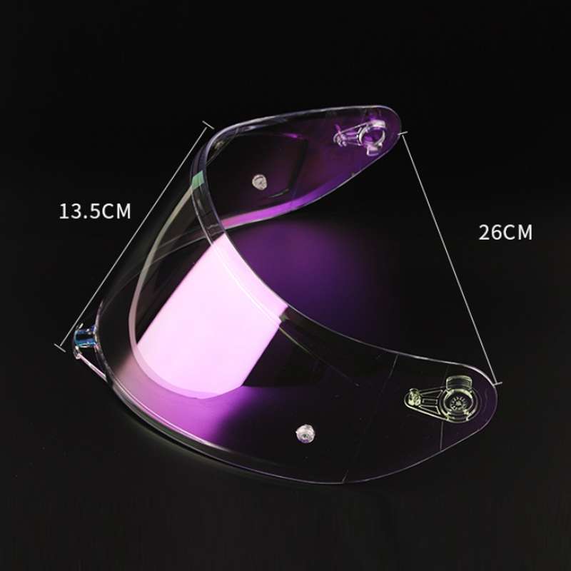 Motorcycle Helmet Lens with Anti-fog Spikes for SOMAN K1/K3SV/K5, Color: Dark Tea Revo Blue