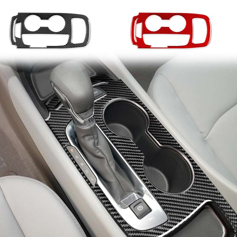 For Chevrolet Malibu 2016-2024 B Model Left-hand Drive Gear Panel Sticker(Red)
