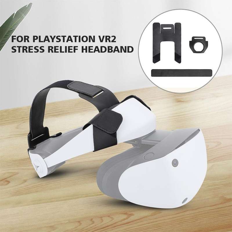 Hifylux PS-QF35 For PlayStation VR2 Decompression Headband Comfort Strap(Black)