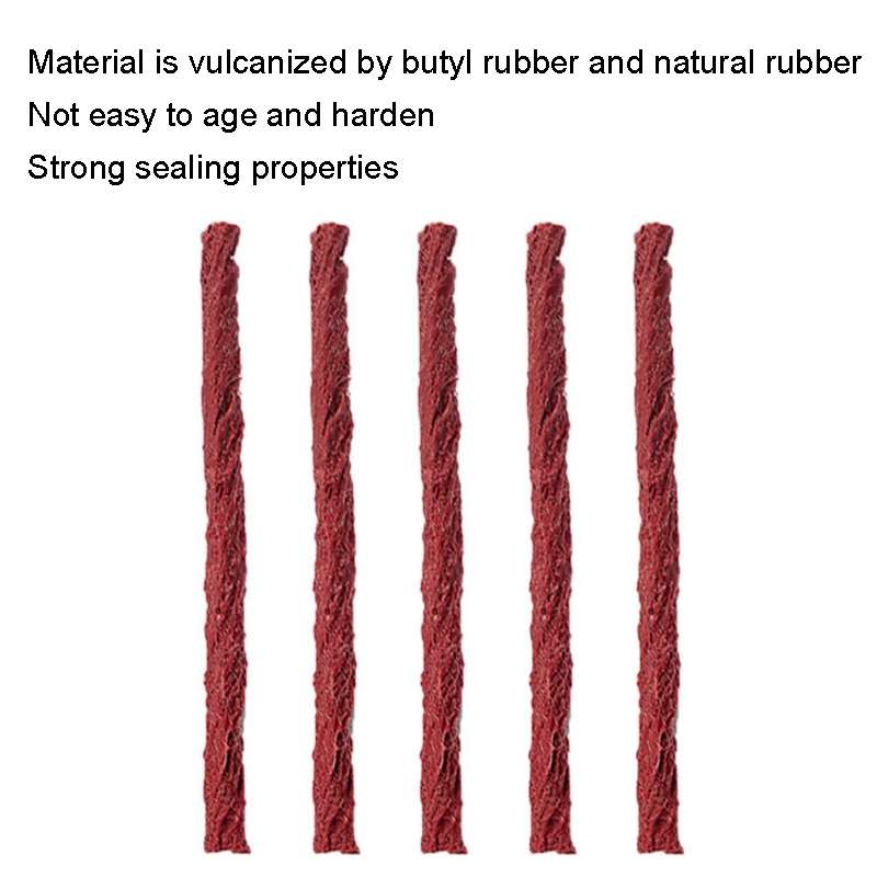 5pcs /Pack Long Car Fast Tire Patch Adhesive Strips Motorcycle Bike Adhesive Strip Tire Repair Tools